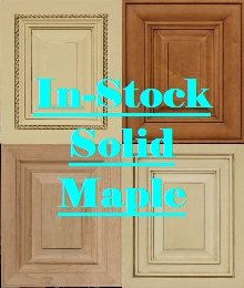 In-Stock Solid Maple Doors